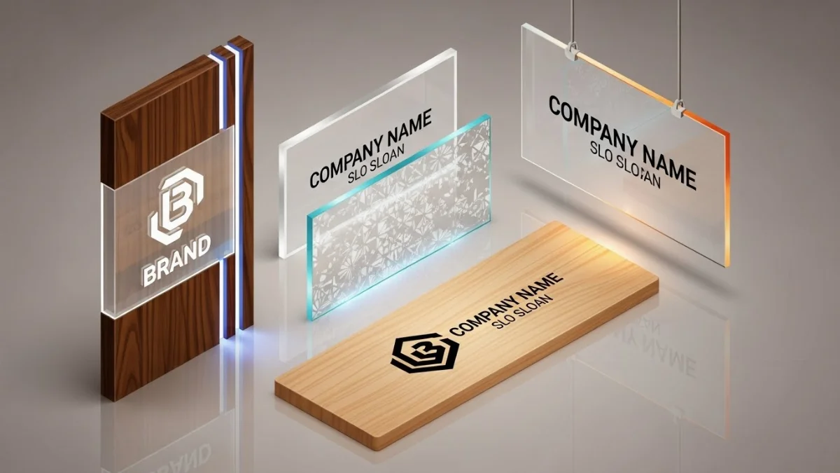 In UV trên nhiều chất liệu như kim loại, mica, gạch men