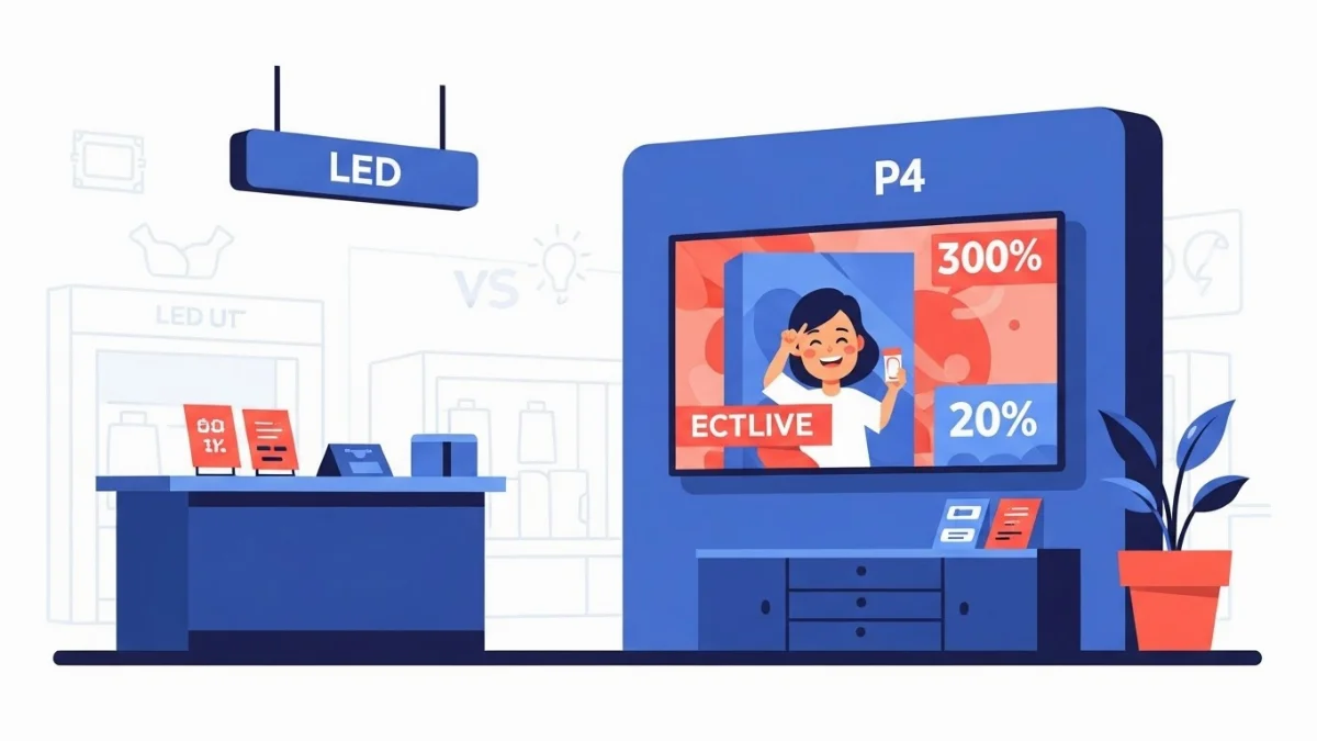 So sánh độ phân giải màn hình LED P3 P4 P5 phù hợp nhu cầu