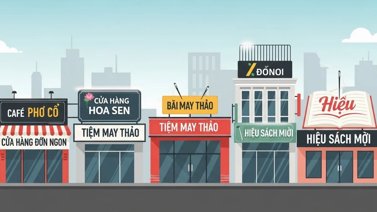 Đơn vị thi công biển vẫy và biển phông uy tín tại Hà Nội