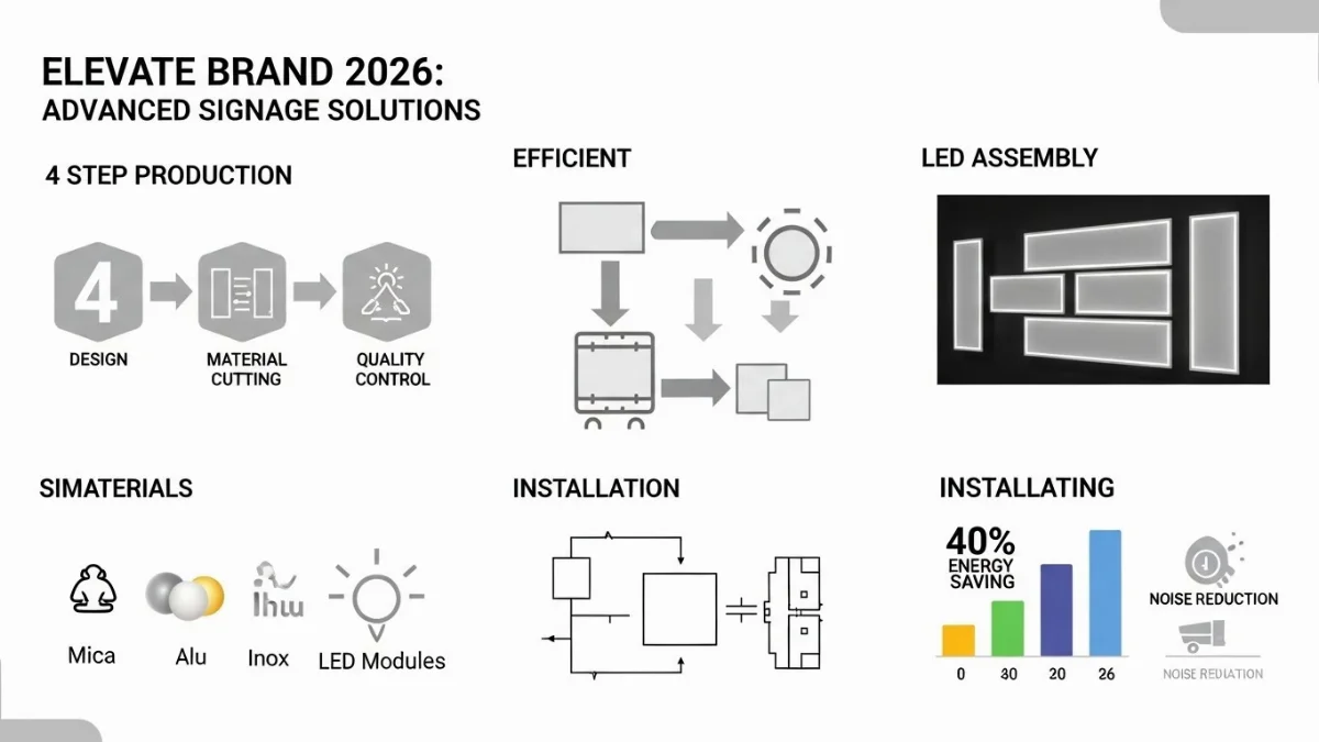 Dịch vụ thi công biển quảng cáo chuyên nghiệp cho TTTM