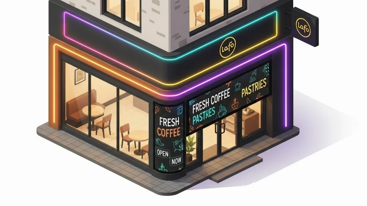 Bảng LED wifi tiện lợi điều khiển bằng điện thoại