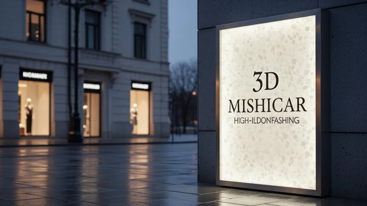 Chữ Mica hút nổi LED viền Inox sang trọng cho cửa hàng