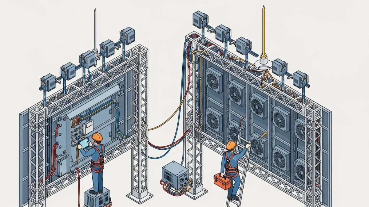 Bảo trì định kỳ màn hình LED P5 ngoài trời giúp kéo dài tuổi thọ