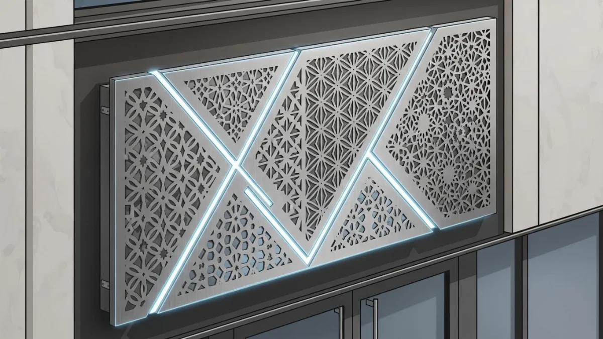 Các mẫu biển inox ăn mòn đẹp độc đáo cho văn phòng