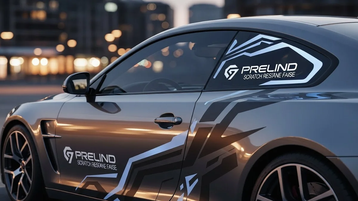 Xe hơi sang trọng dán decal chống trầy xước bền bỉ, cao cấp