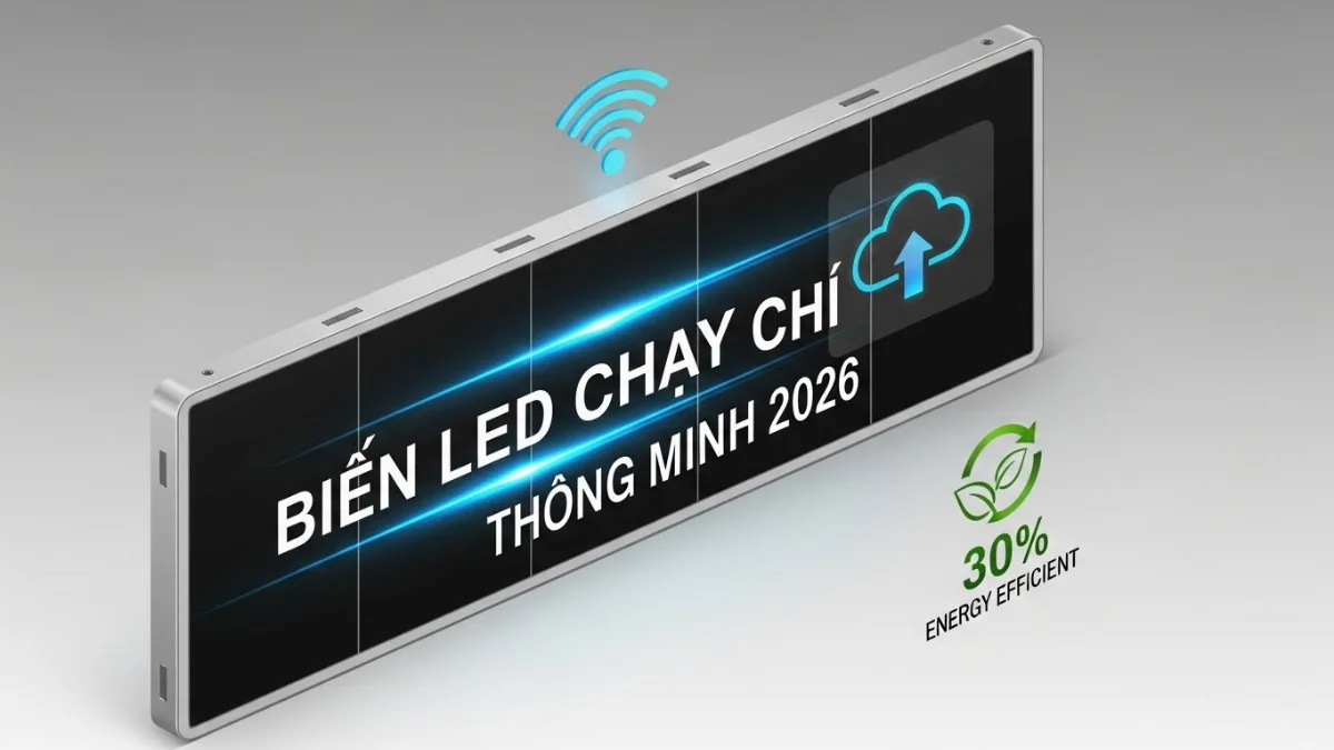 giải pháp biển LED 2026 toàn diện cho mọi doanh nghiệp