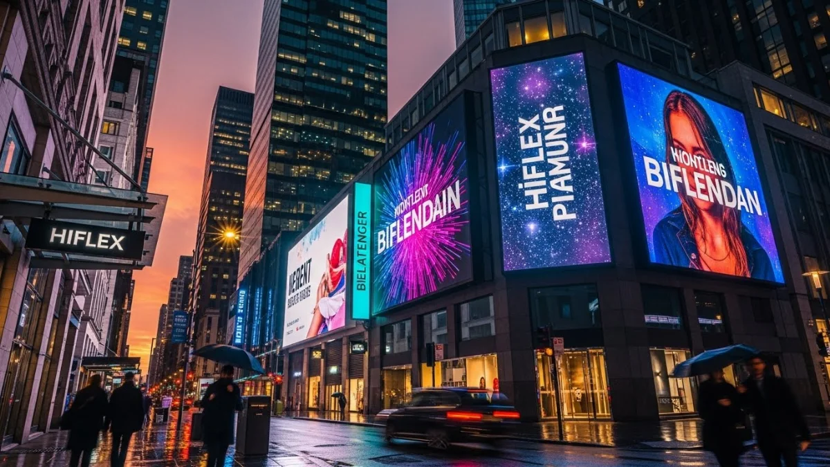 In bạt Hiflex khổ lớn tại Hà Nội cho biển quảng cáo ngoài trời