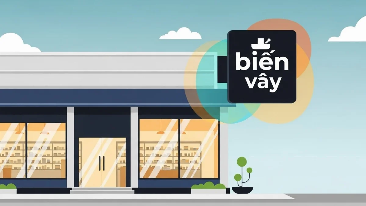 Biển vẫy oval thiết kế đẹp mắt cho hiệu thuốc hiện đại