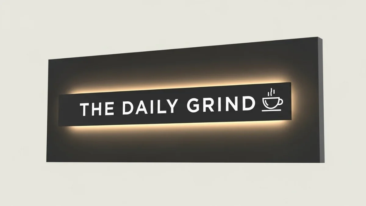 Biển Hiflex khung sắt hộp bền bỉ và chắc chắn cho cửa hàng