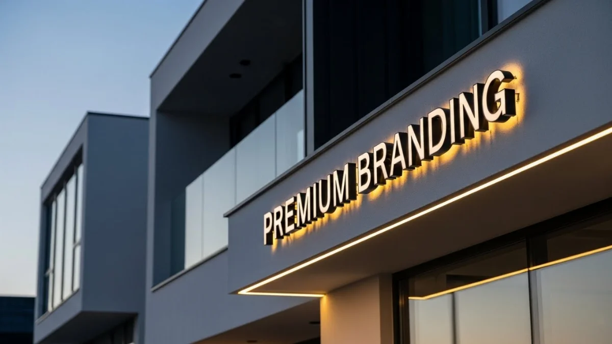 Chữ nổi không gỉ sét ngoài trời chịu mưa gió khắc nghiệt