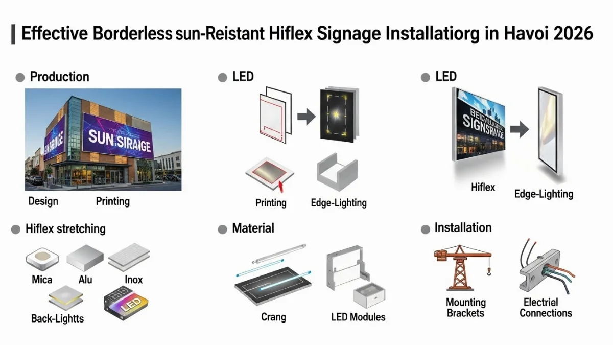 Kiểm tra an toàn và bảo dưỡng biển Hiflex sau thi công