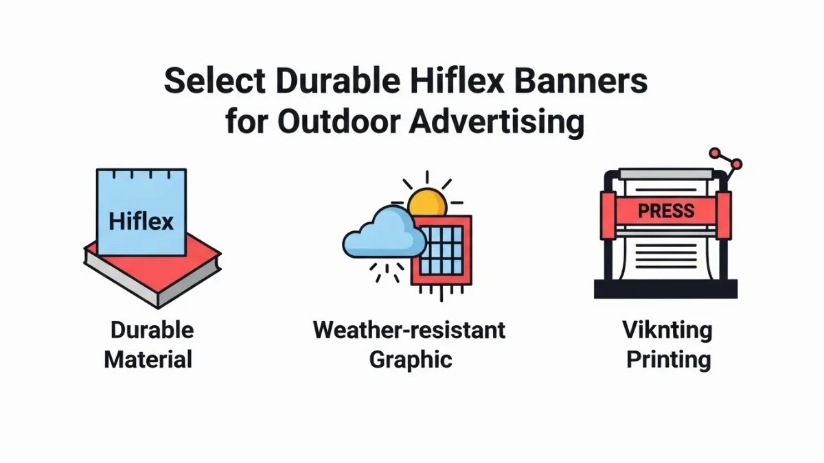 Kỹ thuật in bạt Hiflex chuyên nghiệp, mực in bền màu