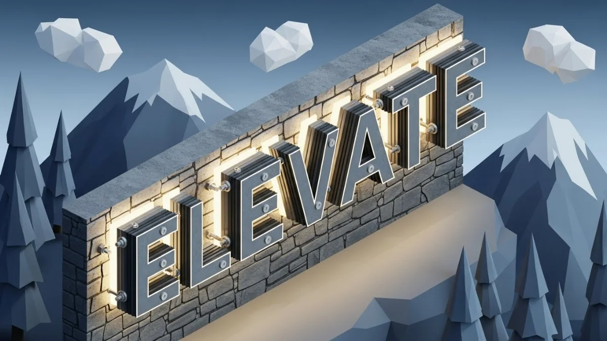 Chữ nổi bền đẹp cho môi trường miền núi khắc nghiệt