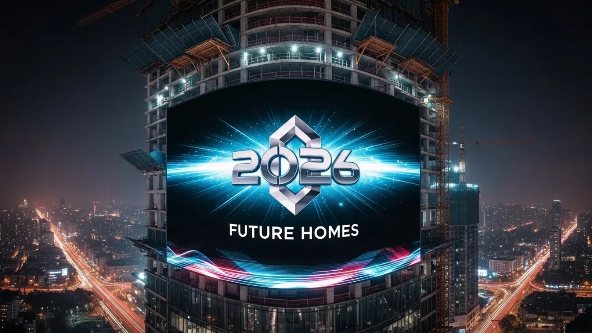 Thi công biển quảng cáo công trình lớn trên cao an toàn