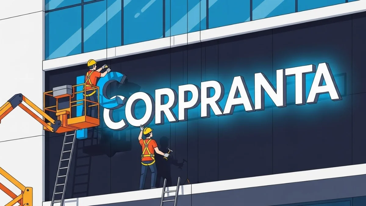 Đội ngũ kỹ thuật chuyên nghiệp chuẩn bị thi công chữ nổi tòa nhà