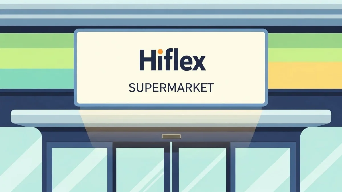 Thợ thi công chuẩn bị khung hộp đèn Hiflex chắc chắn