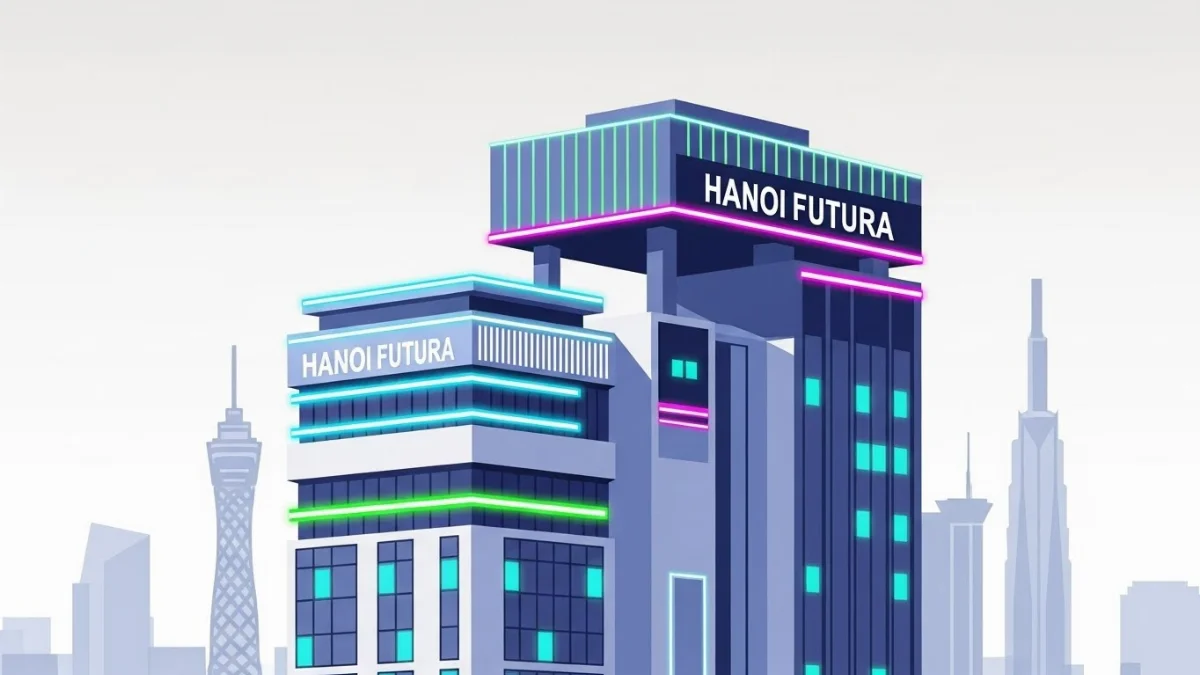 Đội ngũ kỹ thuật lắp đặt biển quảng cáo trên cao an toàn