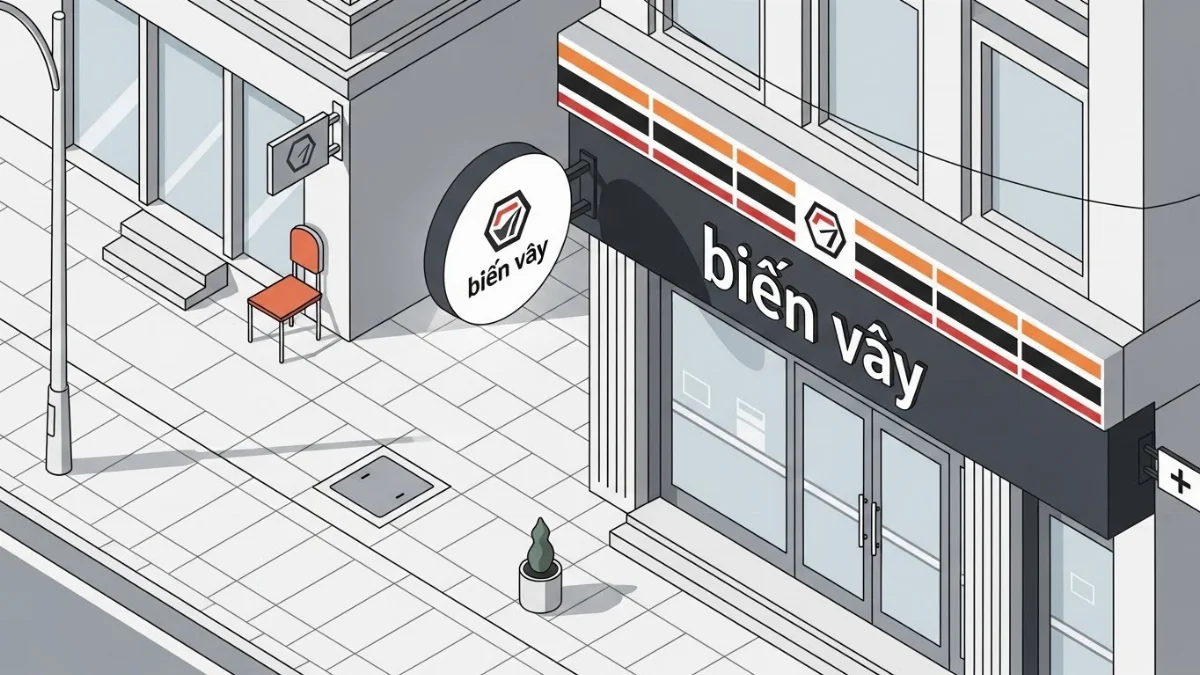 Mẫu biển vẫy mica hộp đèn bền đẹp cho cửa hàng ban đêm