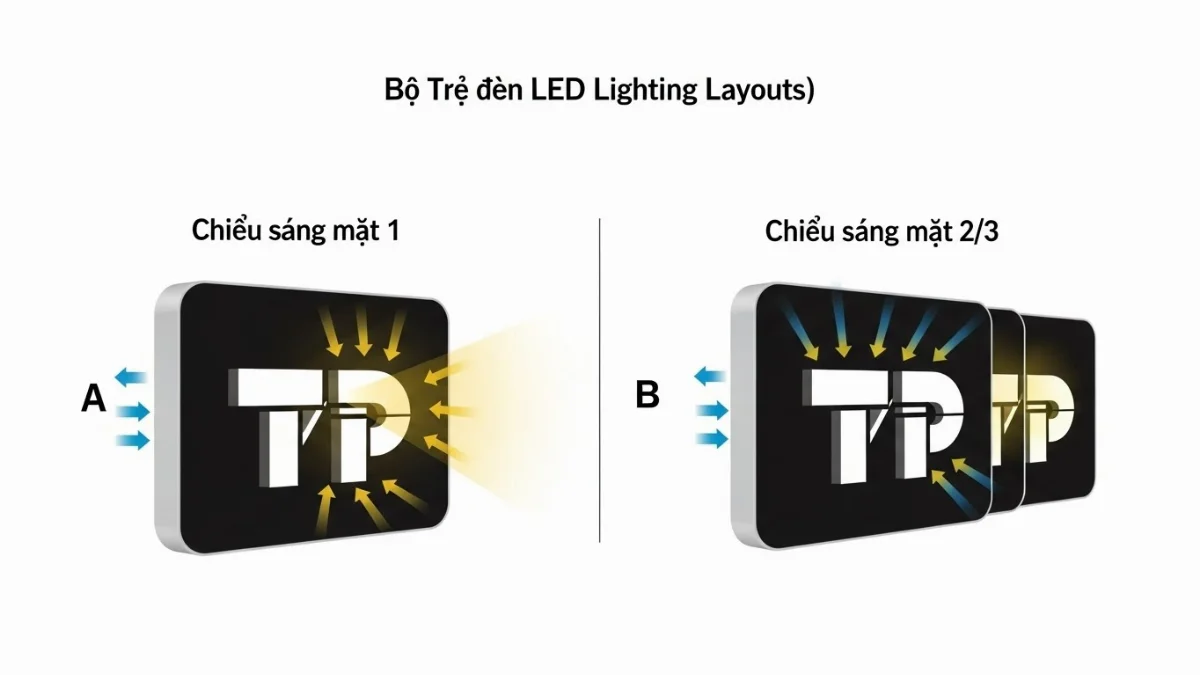 Biển vẫy lật tự động thu hút ánh nhìn, tăng hiệu quả quảng cáo.