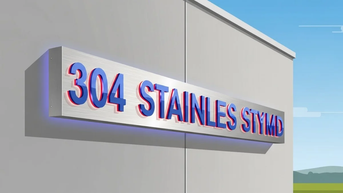 Thợ gia c&ocirc;ng chữ inox 304 đang h&agrave;n chi tiết nhỏ