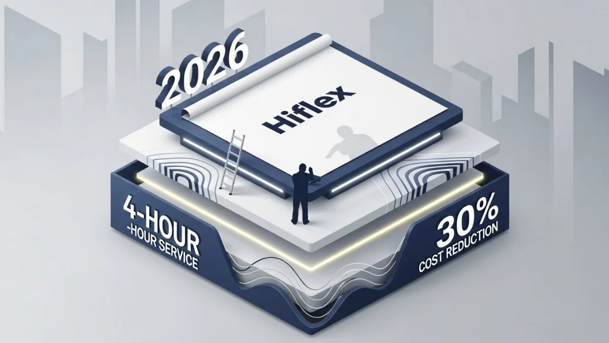 Thi công thay bạt Hiflex cũ chuyên nghiệp, an toàn và nhanh chóng