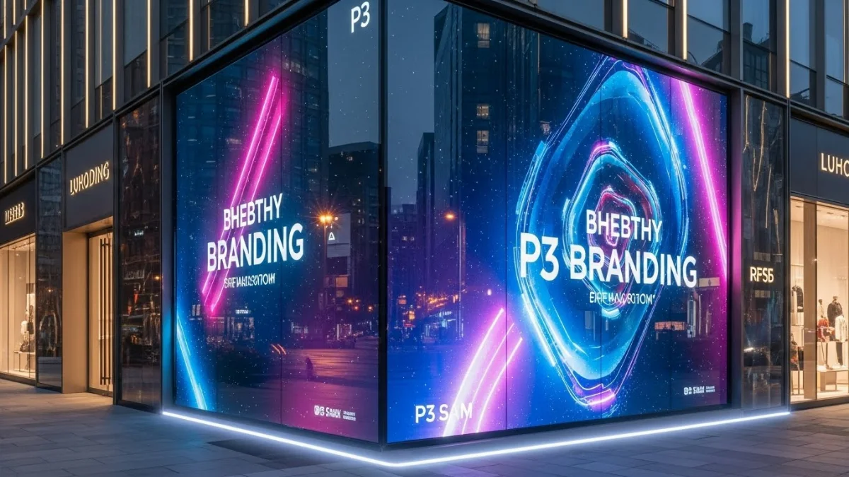 Màn hình LED P3 P4 P5 giá rẻ hiển thị sắc nét