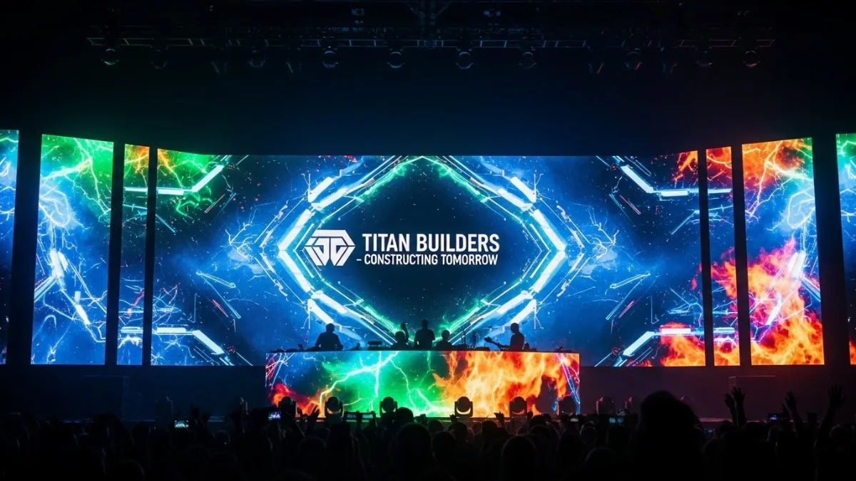 Thi công màn hình LED Full Color cho sự kiện ngoài trời