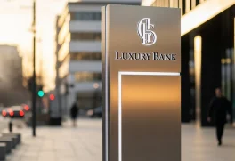 Thi Công Biển Vẫy Inox Alu Cao Cấp 2026: Mẫu Đẳng Cấp Cho Ngân Hàng, Trung Tâm Vàng Bạc