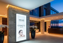 Biển Hiflex Không Viền Siêu Mỏng: Ứng Dụng Đẳng Cấp Cho Spa & Mỹ Phẩm Cao Cấp