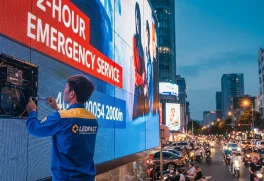Sửa Chữa & Bảo Trì Màn Hình LED Quảng Cáo Hà Nội 2026 | Dịch Vụ Khẩn Cấp Tới Nơi Trong 2 Giờ