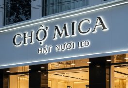 Chữ Mica Hút Nổi LED & 3 Bước Chống Ẩm 2026: Giải Pháp Tối Ưu Cho Cửa Hàng Thời Trang Quận Hoàn Kiếm