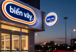 Biển Vẫy Tròn, Vuông, Oval 2026: Top 5+ Mẫu Thiết Kế HOT Nhất Cho Cửa Hàng Tiện Lợi, Hiệu Thuốc