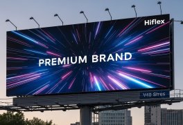 Thi Công Khung Sắt Biển Hiflex Ngoài Trời 2026 Chuẩn Thép V40: Giải Pháp Chống Gió Bão Cấp 10 Bền Vững