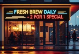 Bảng LED Chạy Chữ Dưới 5 Triệu: 5+ Mẫu Tối Ưu Cho Quán Cafe & Tiệm Tạp Hóa Nhỏ