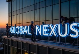 Lắp Đặt Chữ Nổi Mặt Tiền Tòa Nhà 2026: An Toàn Lao Động & Giấy Phép Từ A-Z