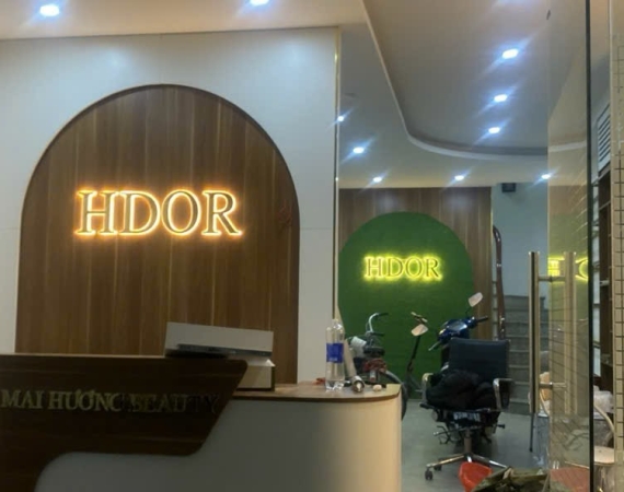 Làm chữ hộp đèn Led 3D ở Cổ Loa giá tốt