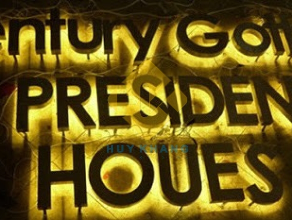 Làm biển chữ nổi gắn led tại Ba Đình  uy tín