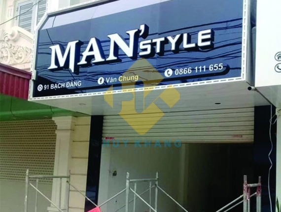 Làm biển hiệu alu chữ nổi giá tốt  tại Đống Đa