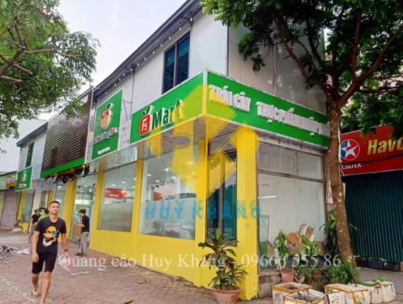 Làm biển hiệu alu chữ nổi giá tốt  tại Đống Đa