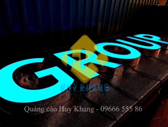 Làm biển hiệu alu chữ nổi giá tốt  tại Đống Đa