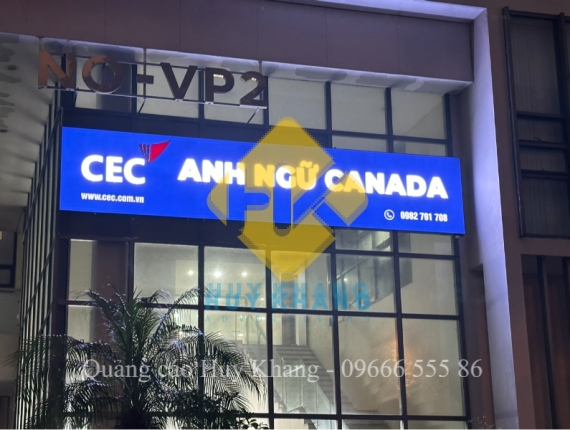 Làm biển hiệu chữ nổi tại Đông Anh chất lượng 